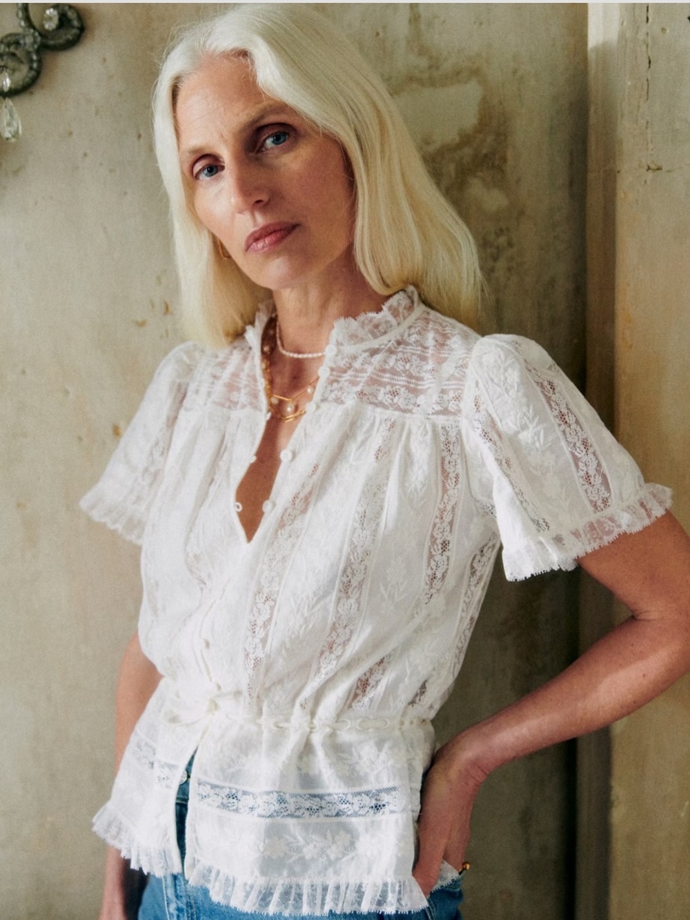 Sézane Shenali Shirt NWT - Picture 13 of 16